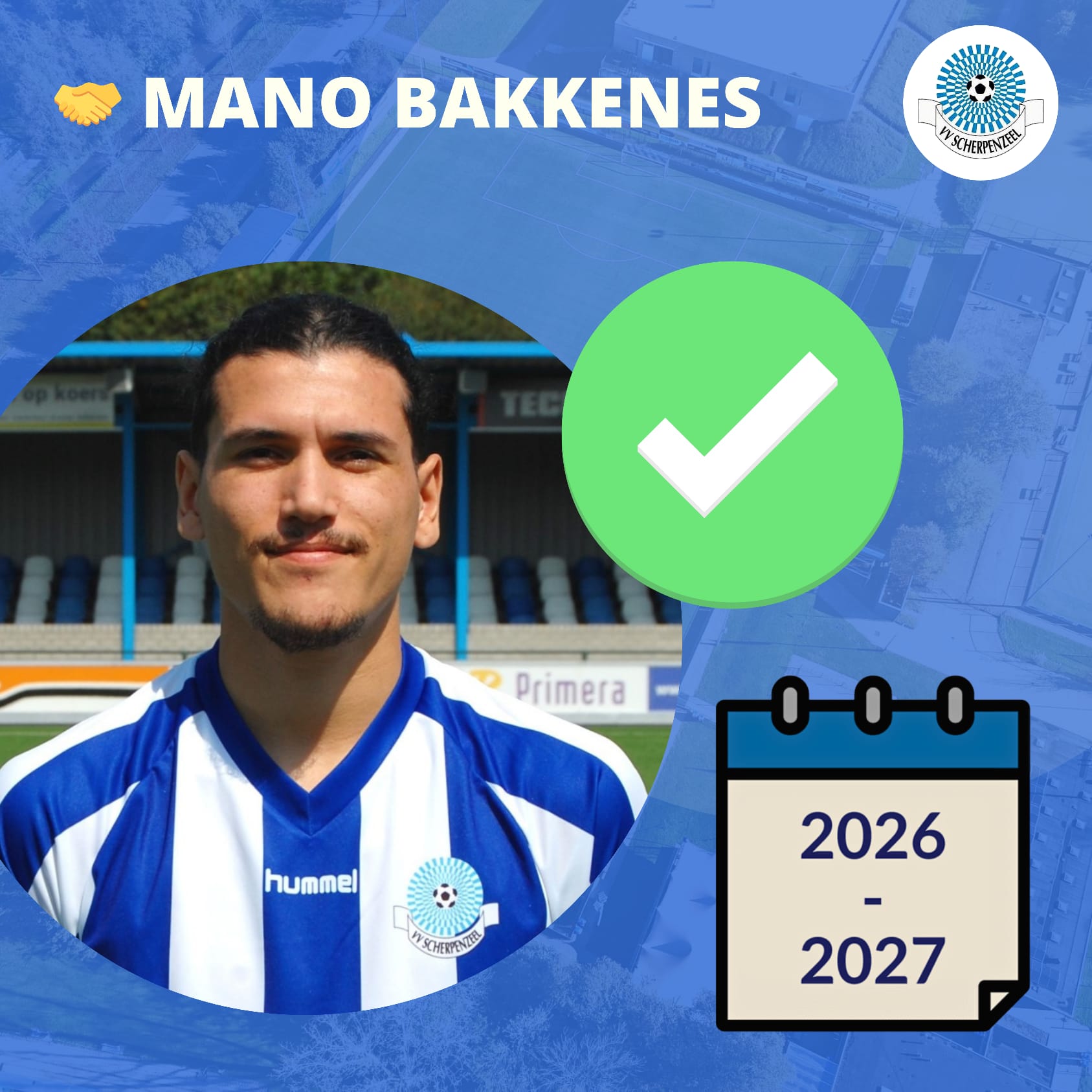 Groot aantal sterkhouders willen verder bij vv Scherpenzeel